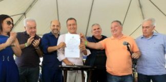 Eunápolis: Rui autoriza implantação de sistema de abastecimento de água