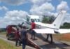 Avião de pequeno porte faz pouso forçado em trecho de rodovia no Oeste baiano