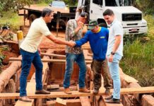 Ponte da Forquilha recebe manutenção em Barreiras