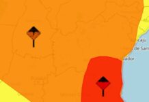 Bahia: 155 cidades estão sob alerta de grande perigo por causa das chuvas