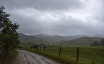Primeira semana de junho começa com frente fria e chuva em parte do país