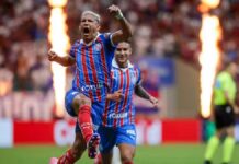 Bahia vira sobre o Internacional, vence por 3 a 2 e retorna ao G-5 do Brasileirão